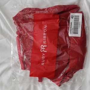 Ruby Ribbon Lace Second Skin Demiette